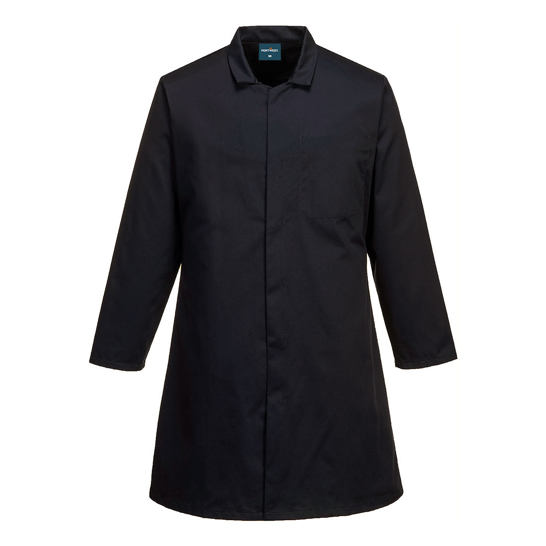 Portwest Food Industry 1 Pocket Coat - Navy - 2202NVR