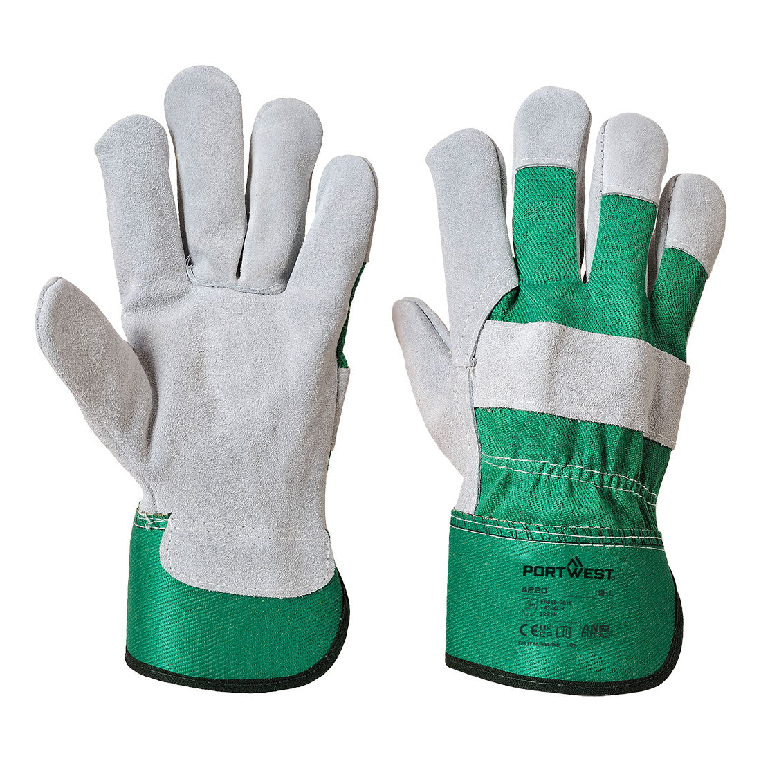Portwest Leather Rigger 130 Cow Split Glove - A220