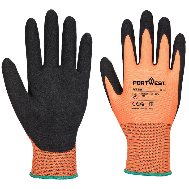 Portwest Grip 15 Nitrile Sandy Glove - A335