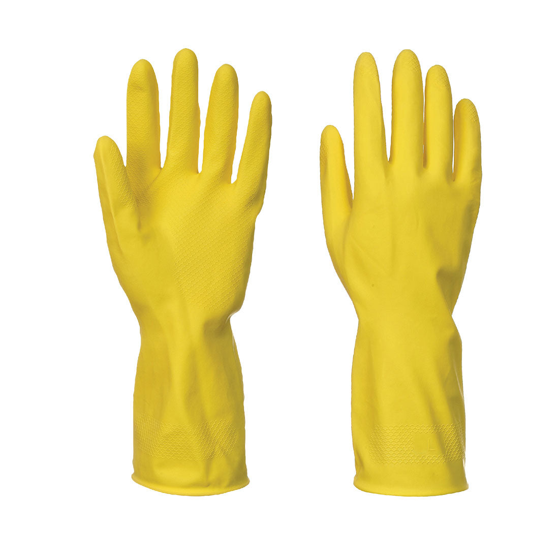 Portwest Household Latex Glove Full Box (240 Pairs) - Yellow - A800YER