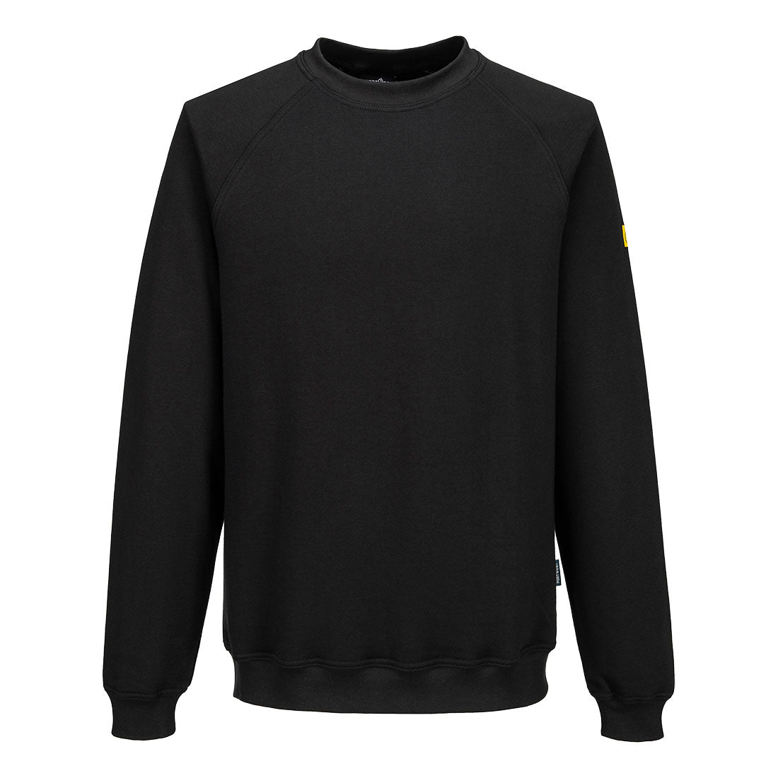 Portwest Anti-Static ESD Sweatshirt - Black - AS24BKR