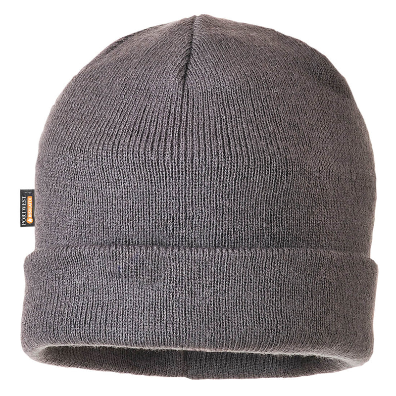 Portwest Insulated Knit Beanie - Grey - B013GRR