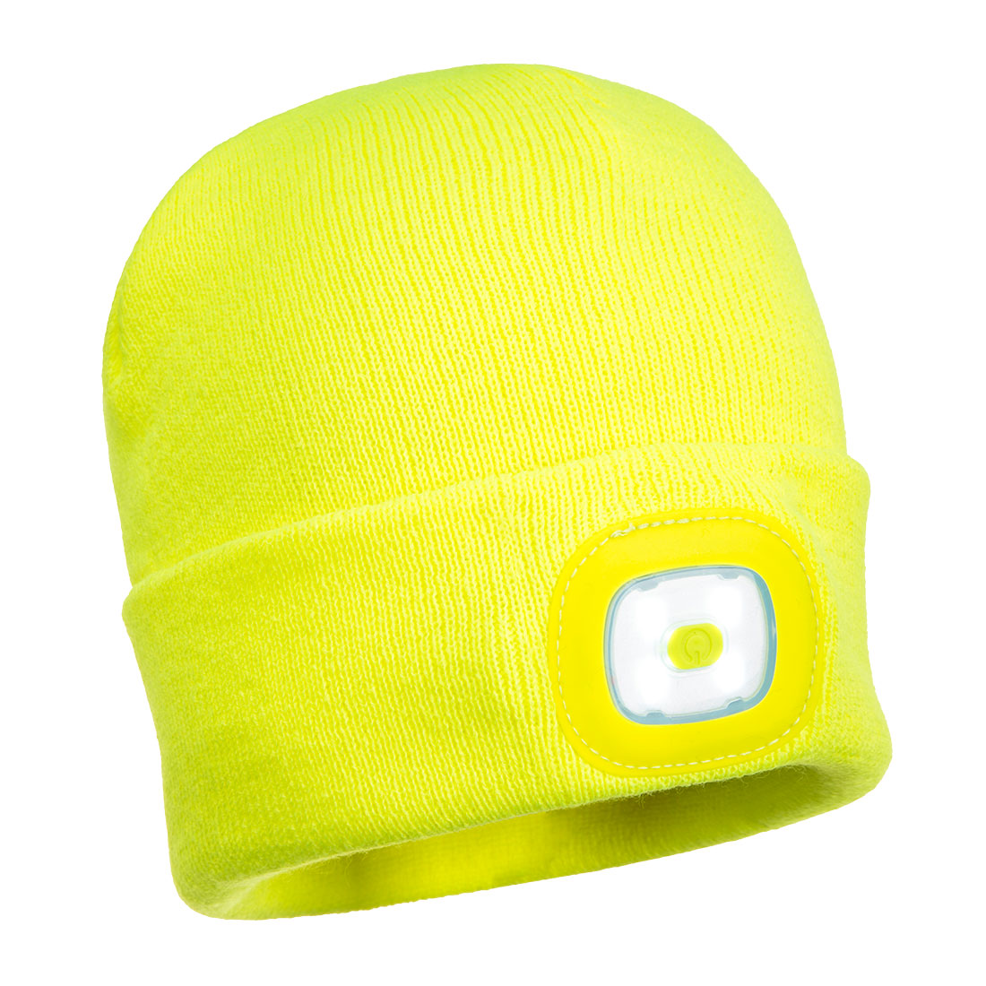 Portwest  Rechargeable LED Beanie  - Yellow - B029YER