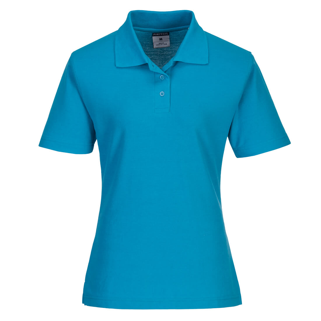 Portwest Naples Women's Polo Shirt S/S - Aqua - B209AQR
