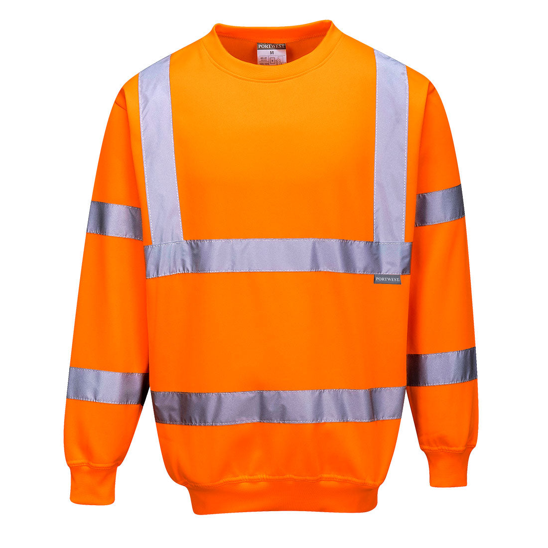 Portwest Hi-Vis Sweatshirt - Orange - B303ORR