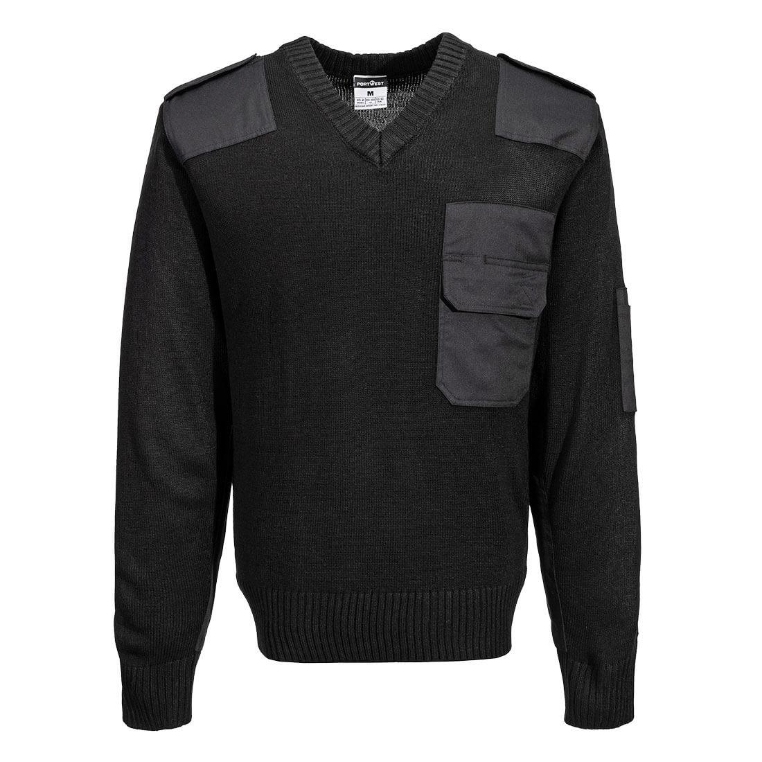 Portwest Nato Sweater - Black - B310BKR