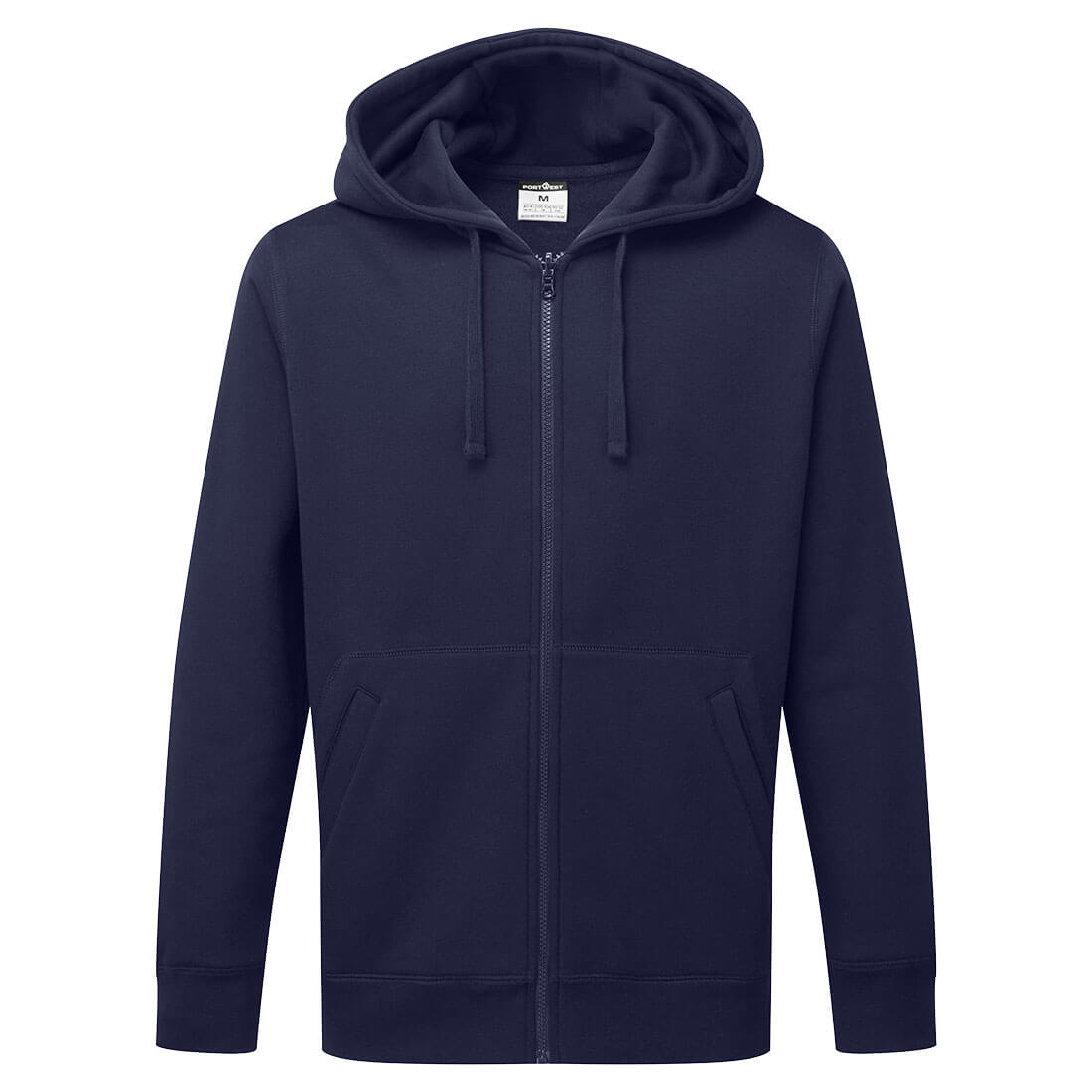 Portwest Zipped Hoodie - Navy - B312NAR