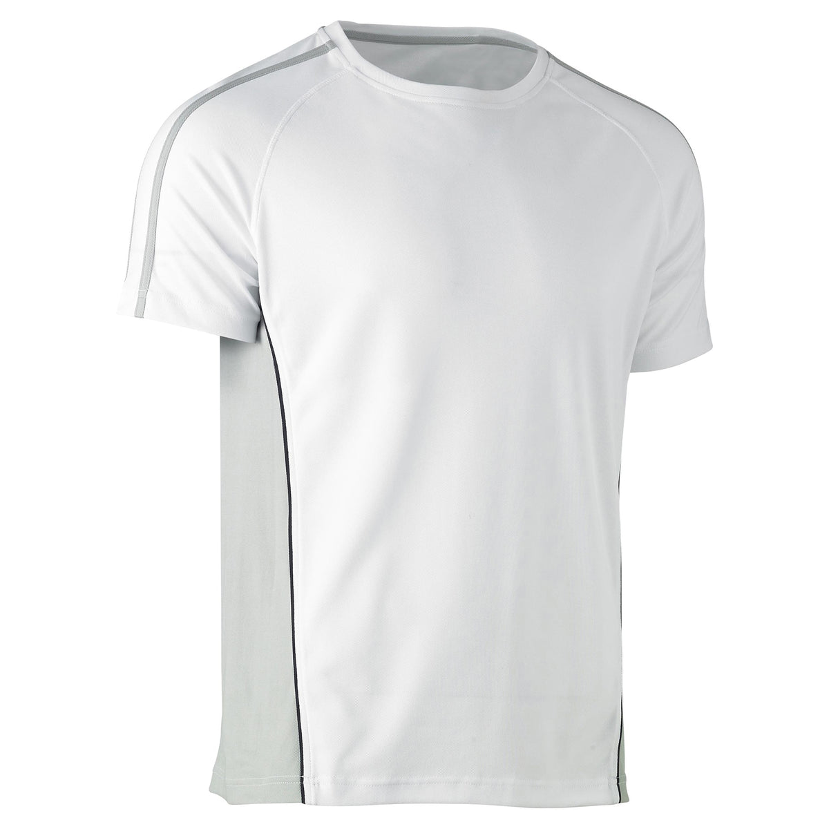 Bisley TEE CONTRAST PAINTERS 140GSM WHITE