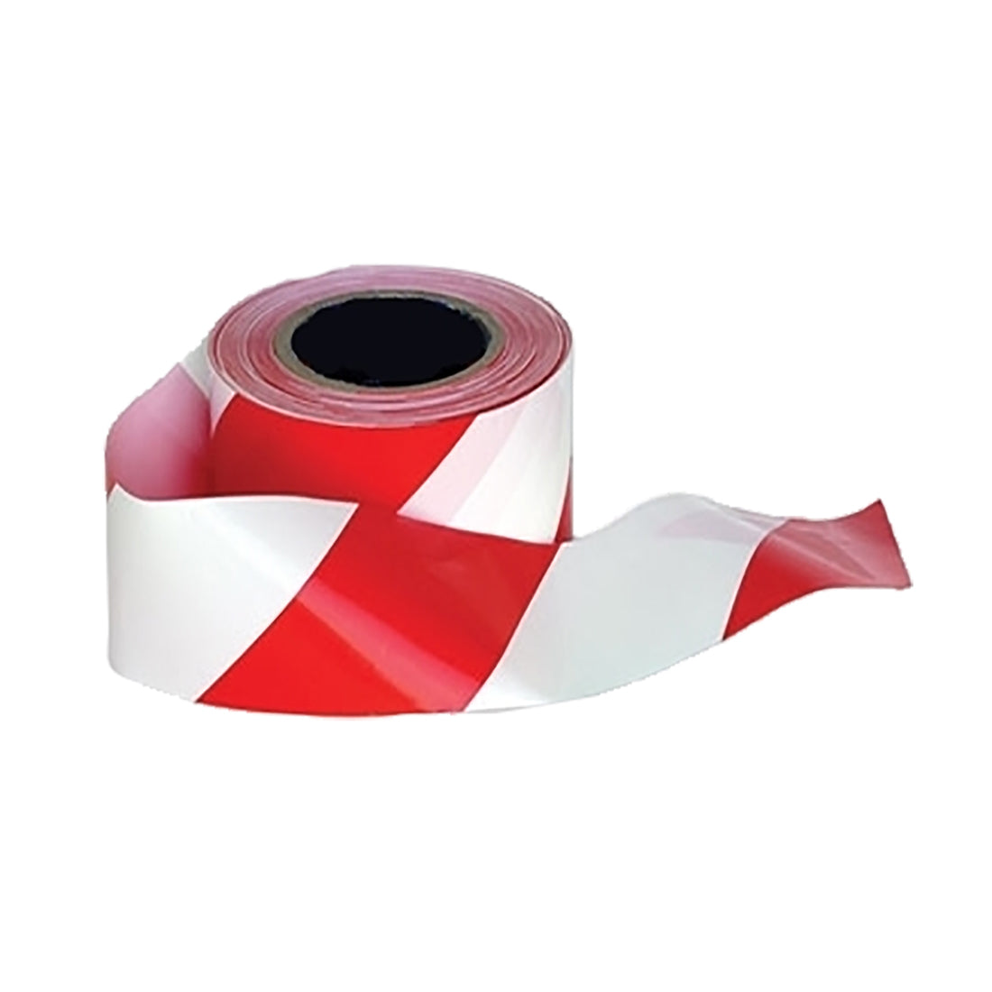 Portwest Barricade/Warning Tape - Red/White - BT10RWR