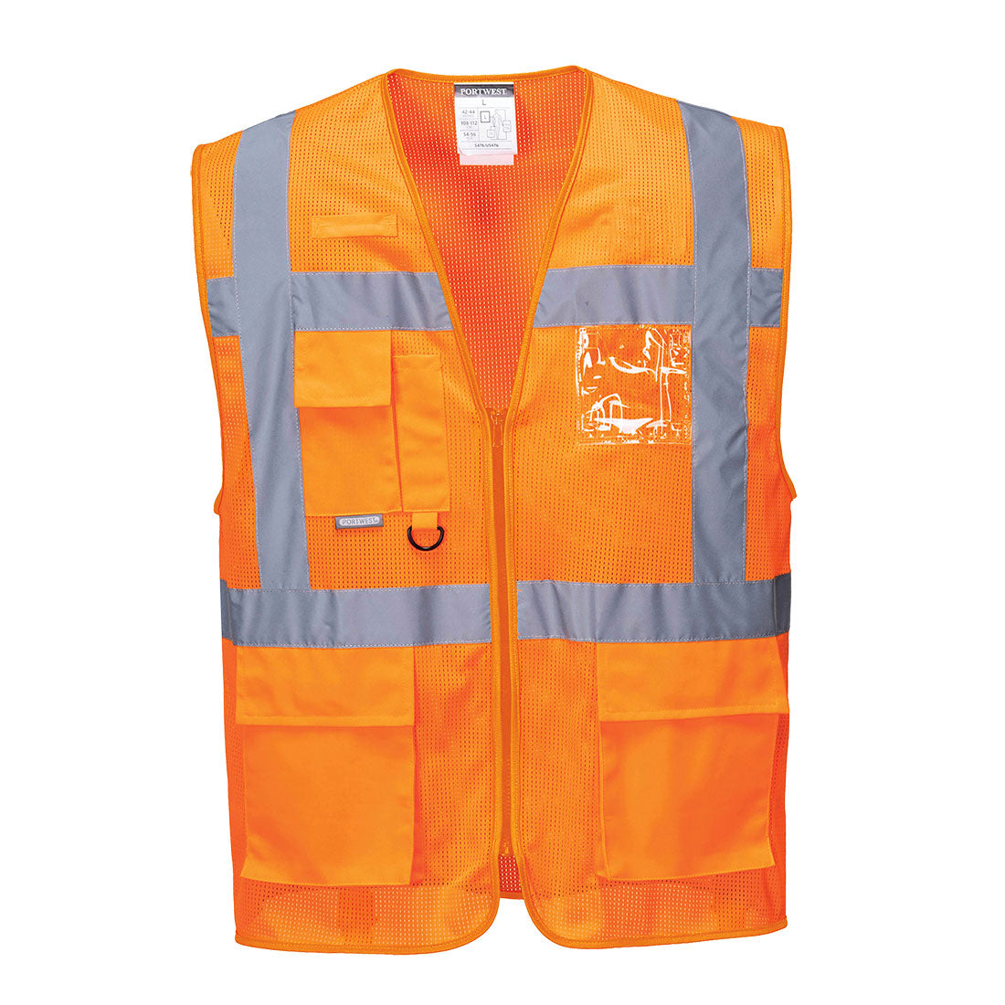 Portwest Athens Hi-Vis Mesh Executive Vest  - C376