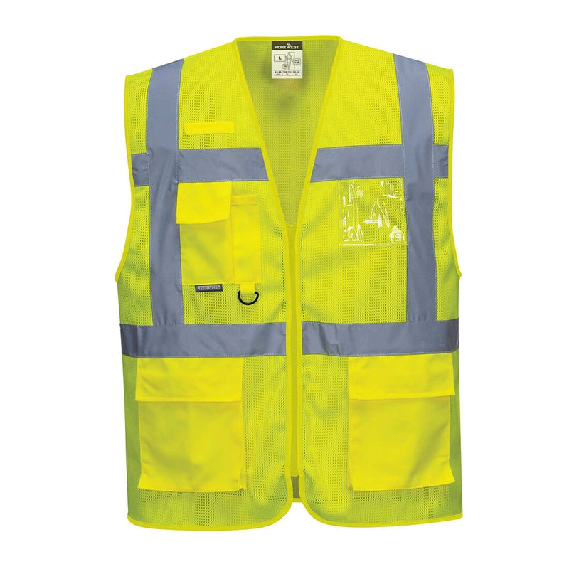Portwest Athens Hi-Vis Mesh Executive Vest  - C376
