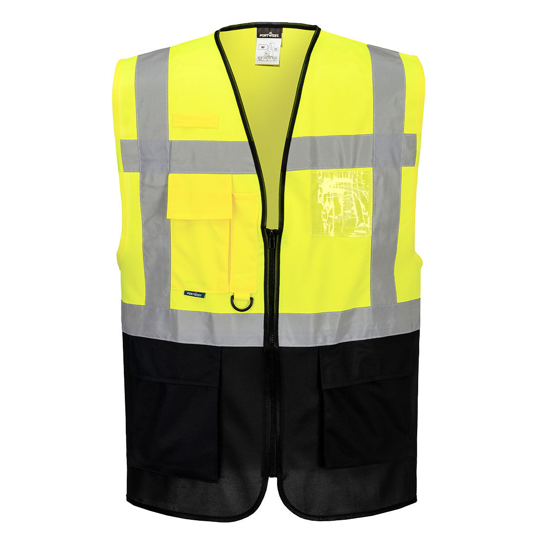 Portwest Warsaw Hi-Vis Contrast Executive Vest  - C476