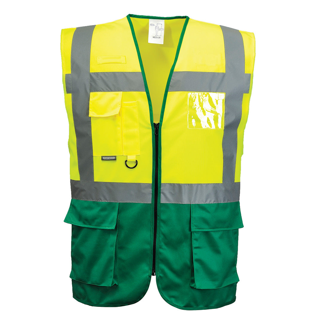 Portwest Warsaw Hi-Vis Contrast Executive Vest  - C476