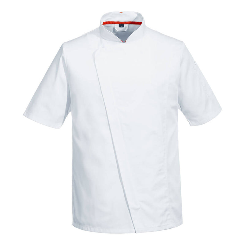 Portwest Chef's Mesh Air Pro Asymmetrical Jacket S/S - C739