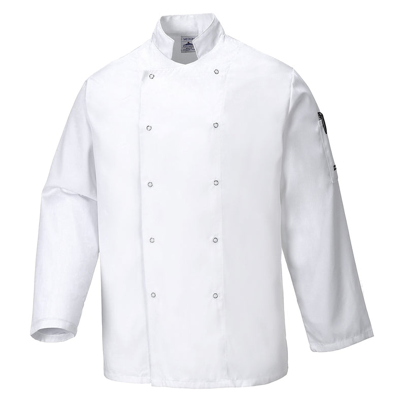 Portwest Chef's Suffolk Jacket L/S - C833