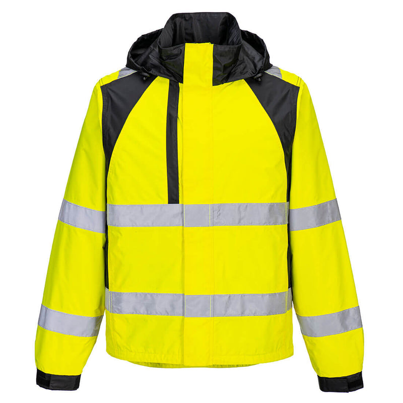 Portwest WX2 Eco Hi-Vis Rain Jacket - CD860