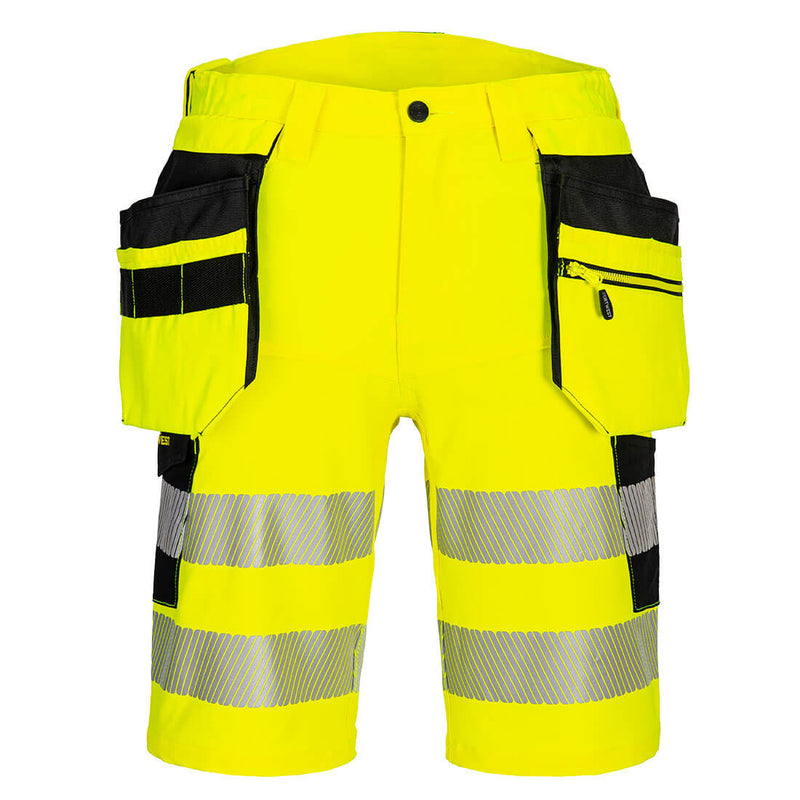 Portwest DX4 Hi-Vis Holster Pocket Shorts - DX446