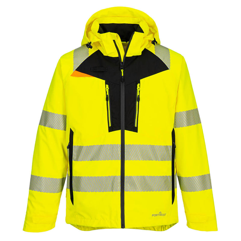 Portwest DX4 Hi-Vis Rain Jacket - DX462