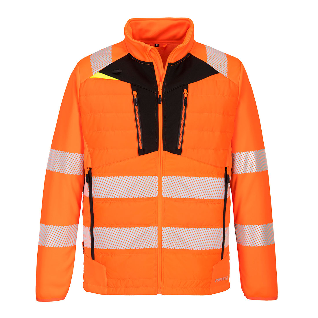 Portwest DX4 Hi-Vis Hybrid Baffle Jacket - DX473