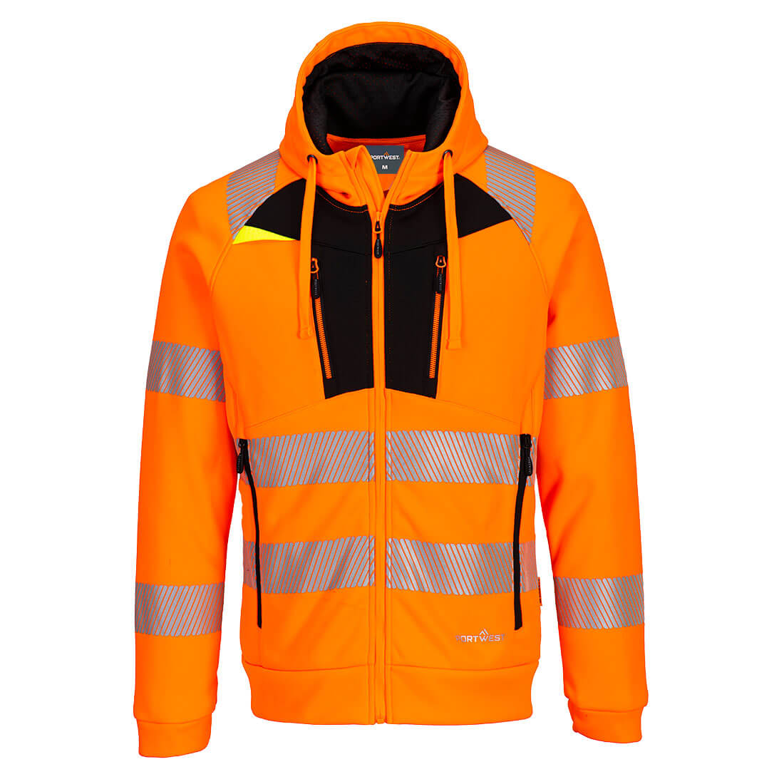 Portwest DX4 Hi-Vis Zip Hoodie - DX484