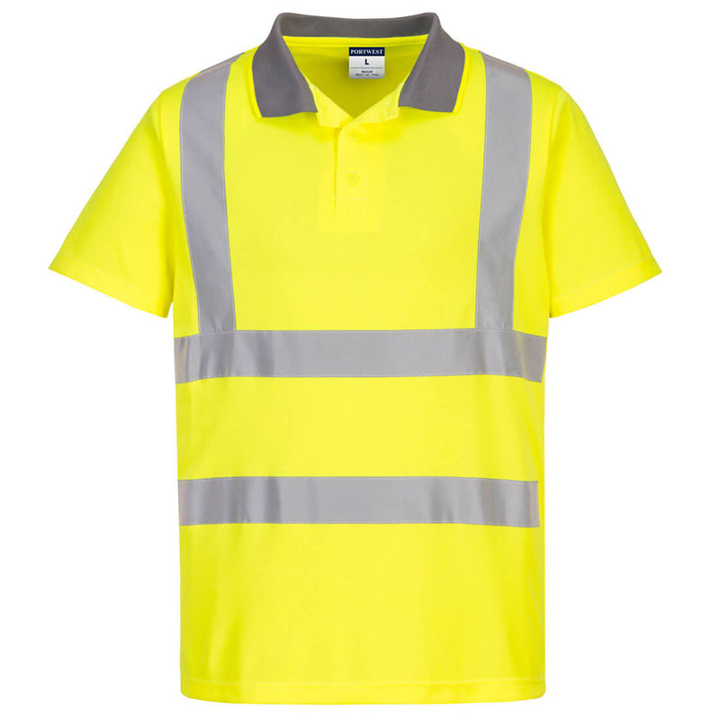 Portwest Eco Hi-Vis Polo Shirt S/S (6 Pack) - EC10