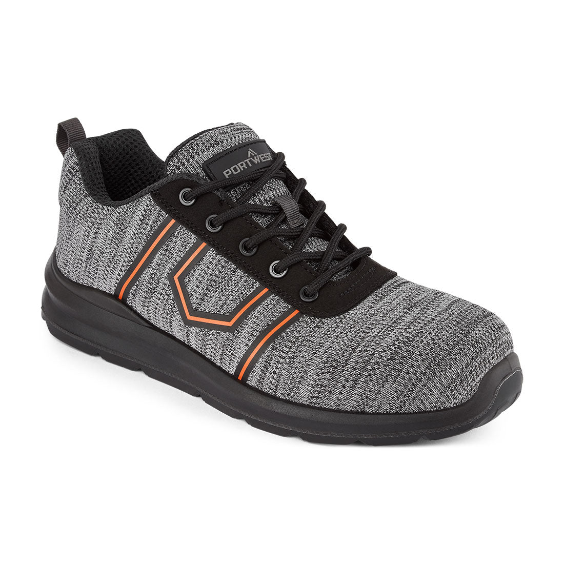 Portwest Composite Textile Trainer  S3S FO SR - Grey - FC25GRR