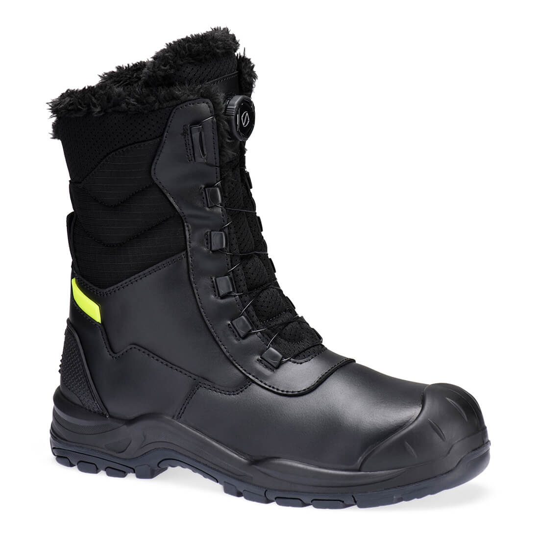 Portwest Steel Leather Winter High Boot S3L SC HRO CI SR - Black - FD05BKR