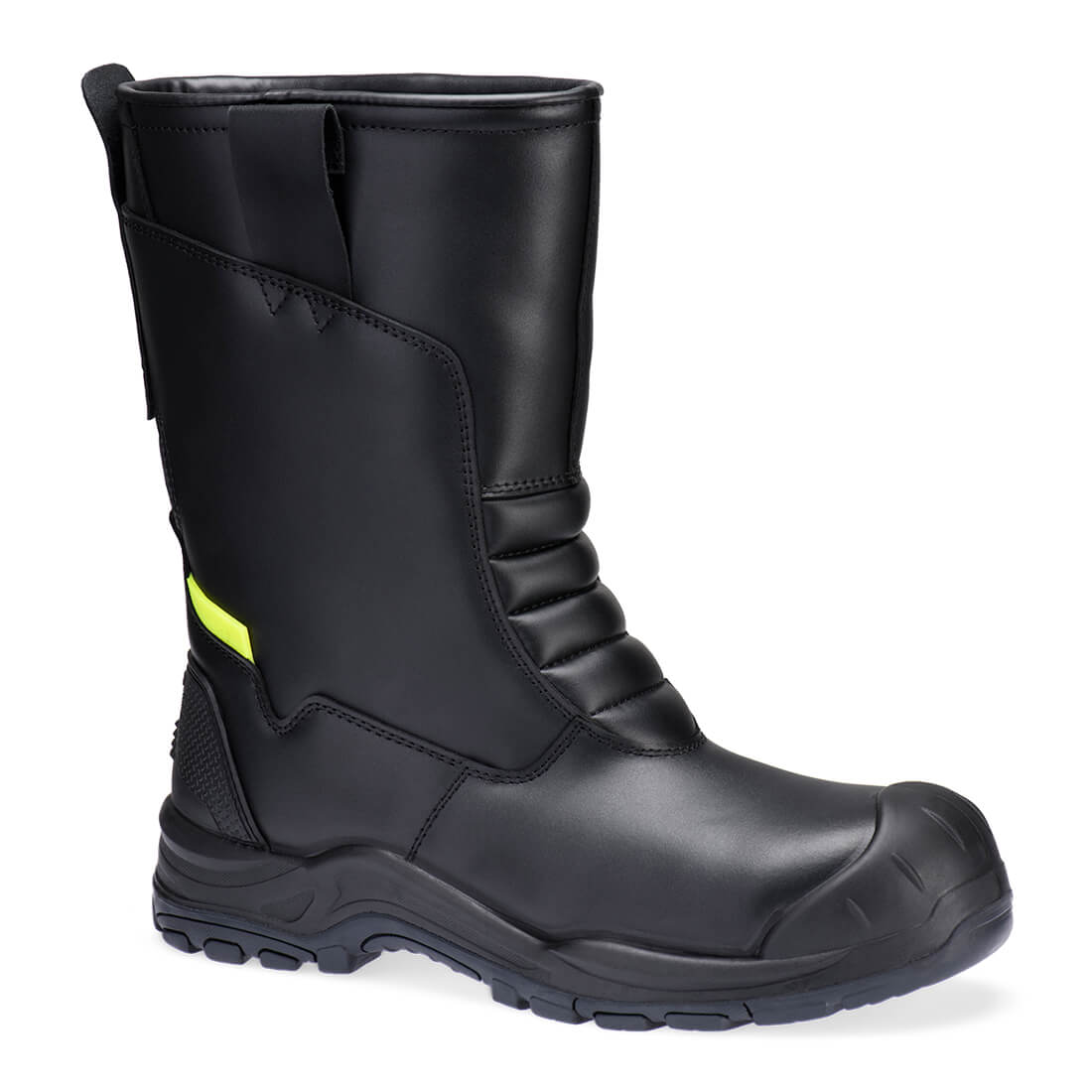 Portwest Steel Leather Winter Rigger Boot S3L SC HRO CI SR - Black - FD07BKR