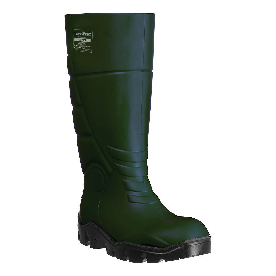 Portwest Occupational PU Wellington O4 FO CI SR - Green - FD90GNR