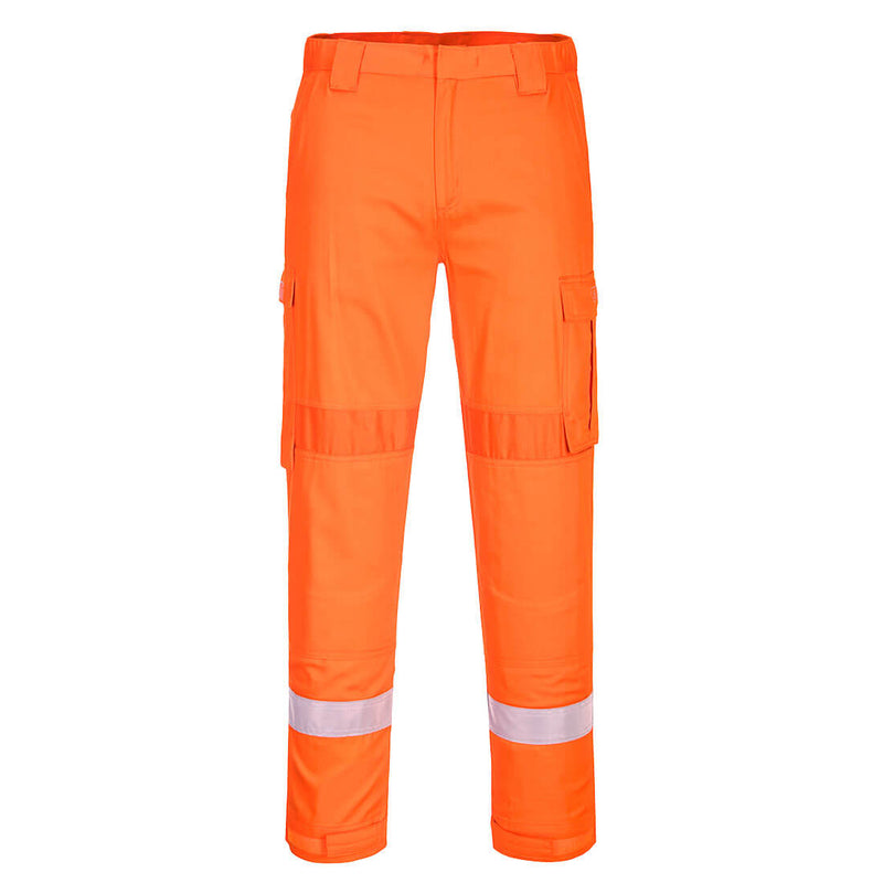 Portwest Bizflame Work Lightweight Stretch Panelled FR Trousers - FR401