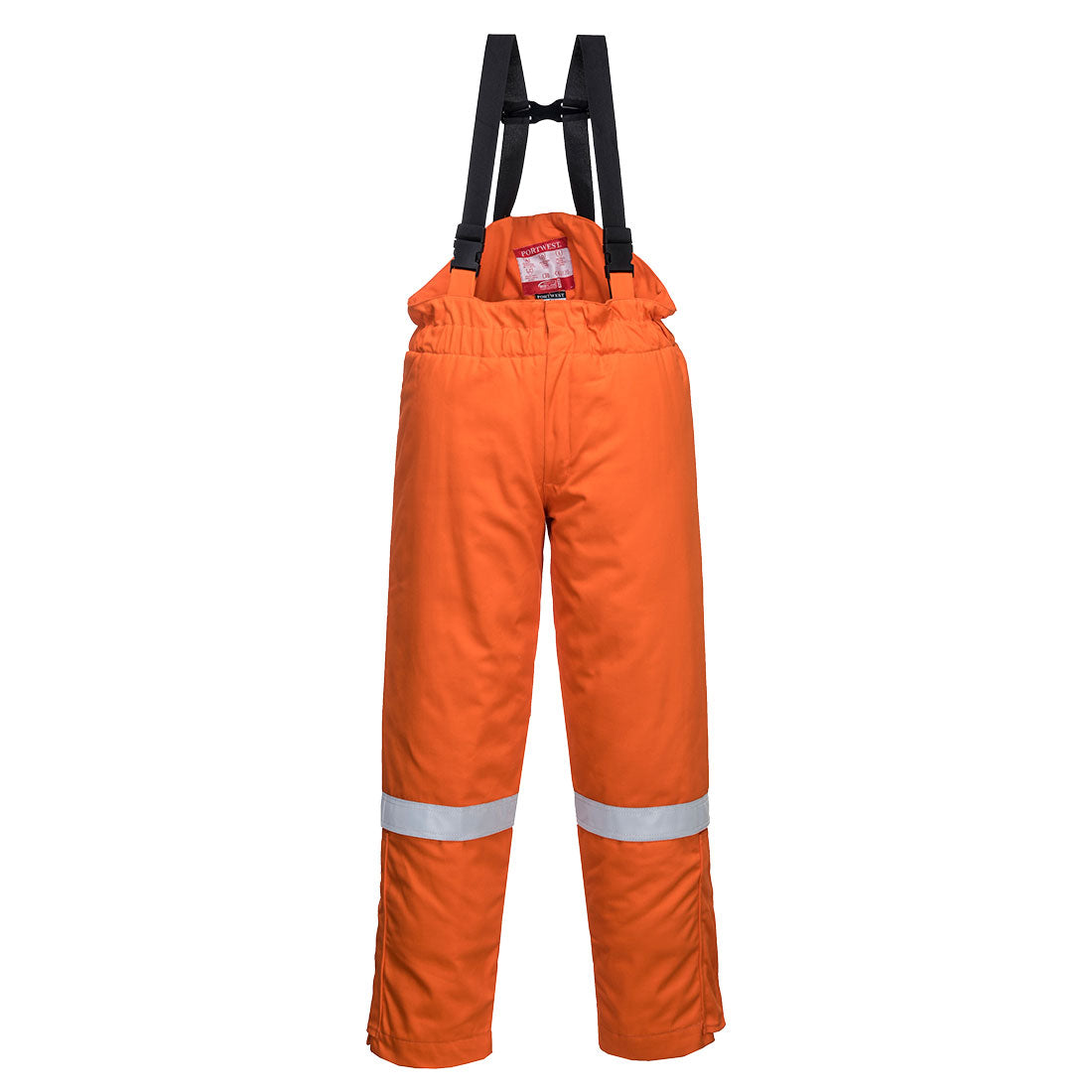 Portwest Bizflame Work FR Insulated Bib and Brace - Orange - FR58ORR