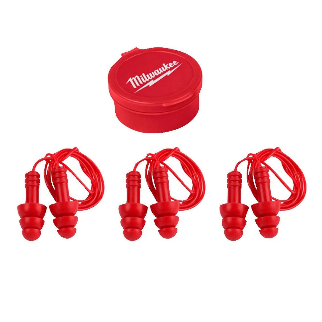 Milwaukee Reusable Corded Ear Plugs - 4932471904