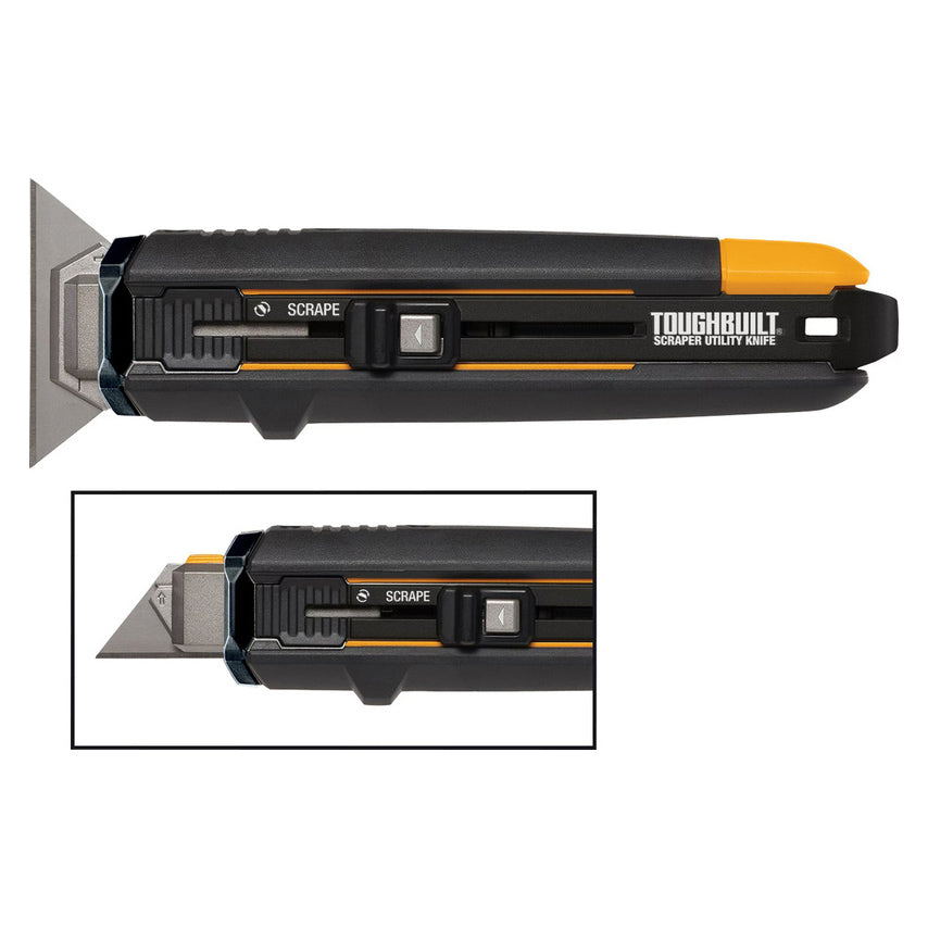 TOUGHBUILT TB-H4S5-01 SCRAPER UTILITY KNIFE 5 BLADES SET
