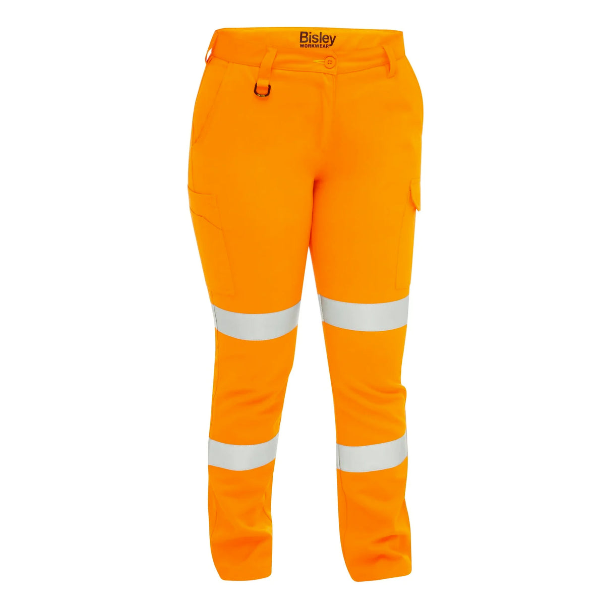 Bisley WOMENS TAPED HI VIS BIOMOTION CARGO PANT