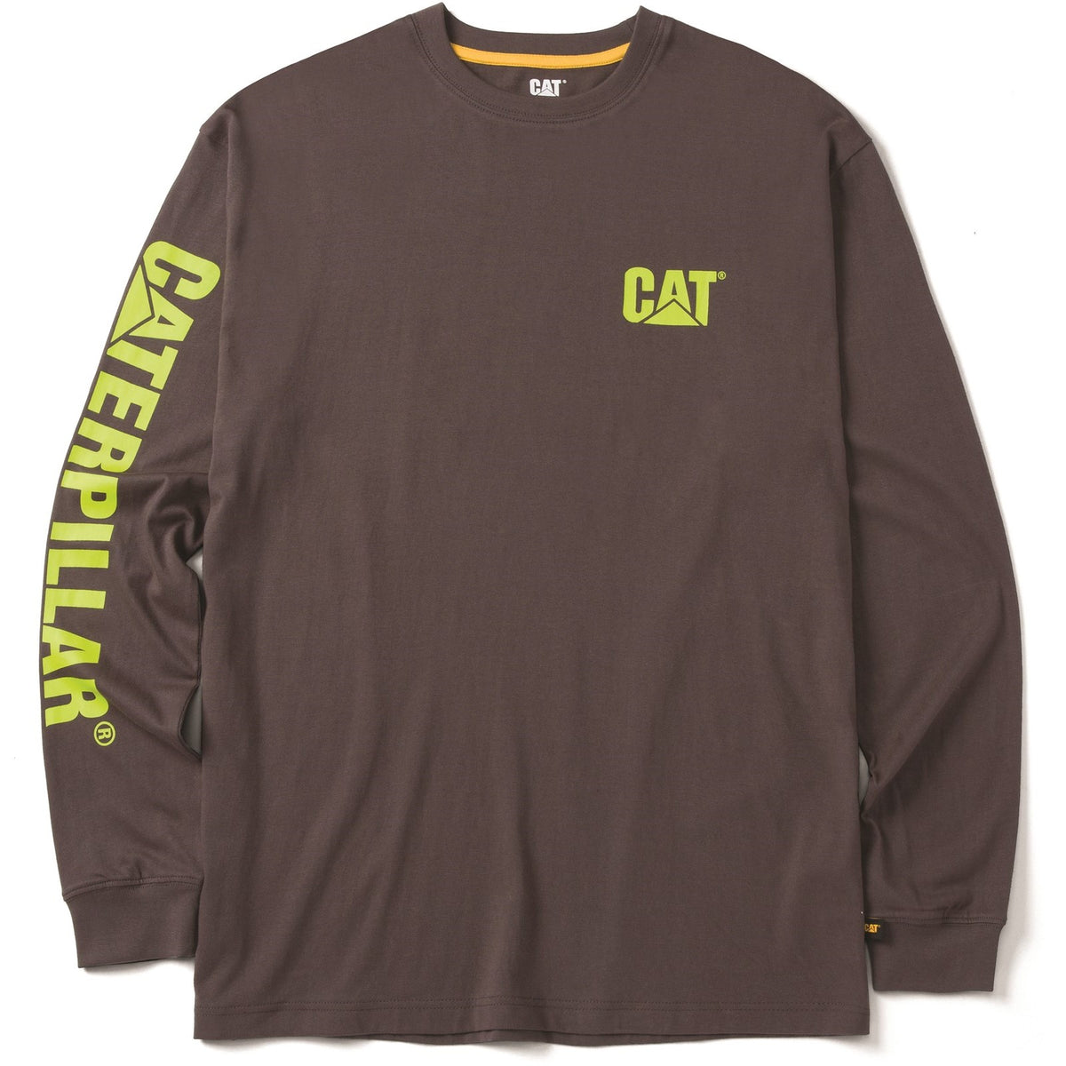 Caterpillar Trademark Banner Long Sleeve T-Shirt