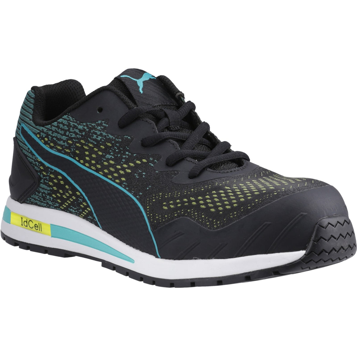Puma Safety Vivid Green Heart Low Trainer