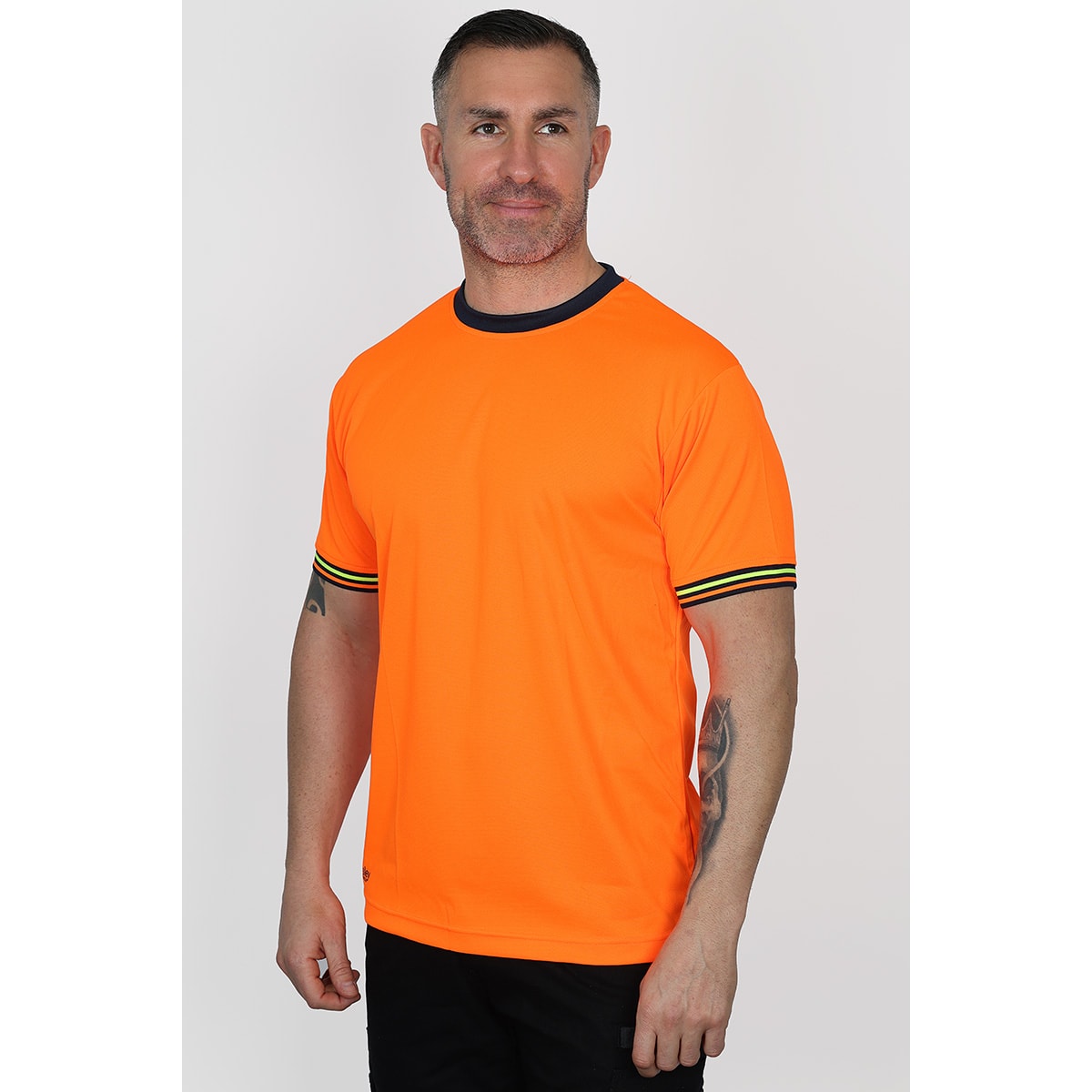 Bisley Taped Hi Vis Polyester Mesh T-Shirt