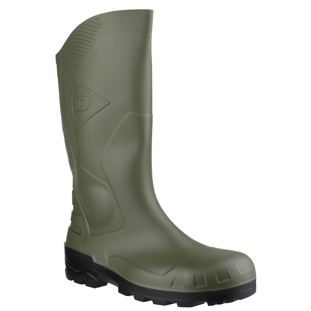 Devon Full Safety Wellington Green/Black