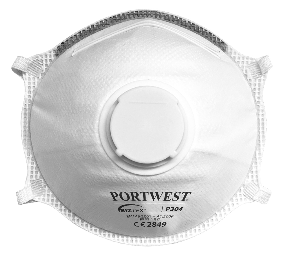 FFP3 Valved Dolomite Light Cup Respirator