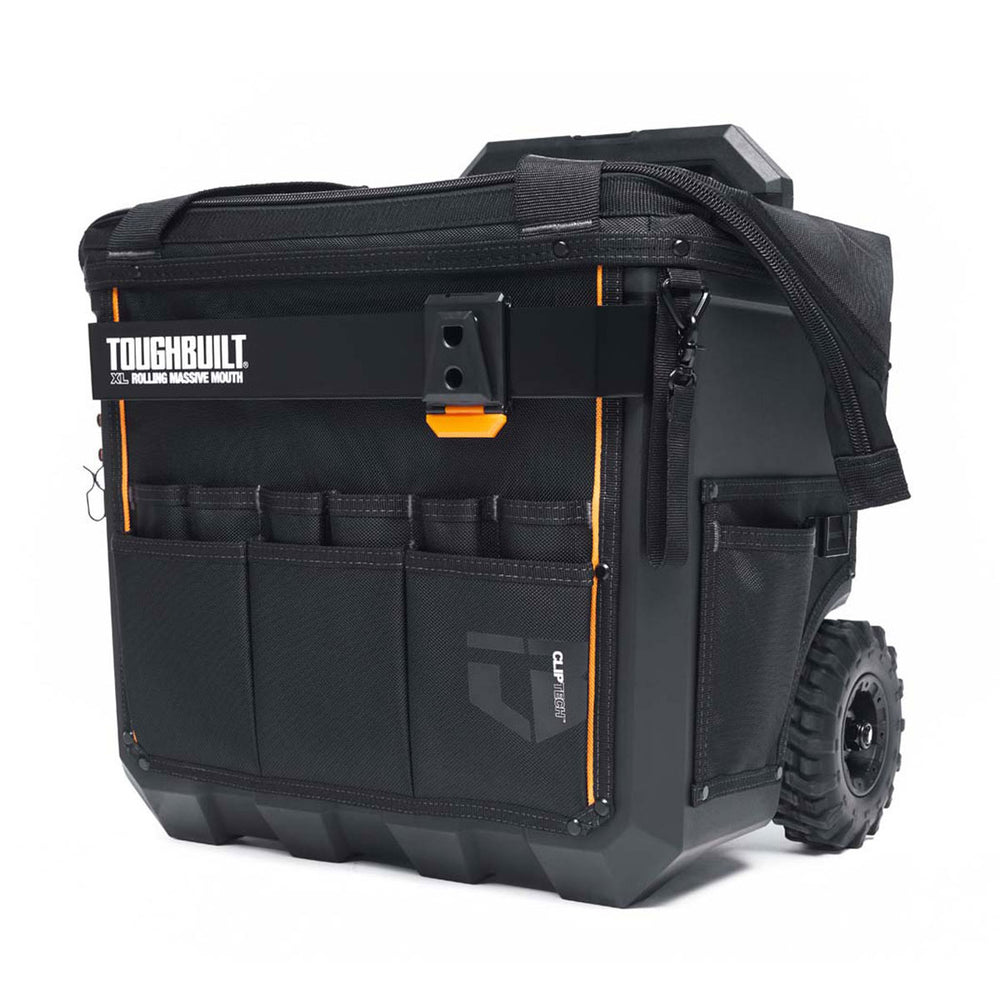 TOUGHBUILT TB-CT-61-18 450MM 18IN XL ROLLING HARD BODY MASSIVE MOUTH B ...