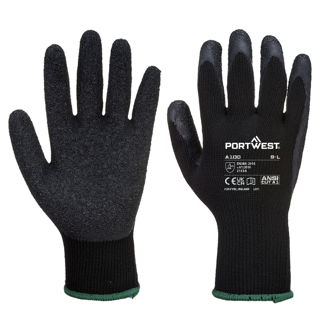 Portwest Grip 10 Latex Glove - A100