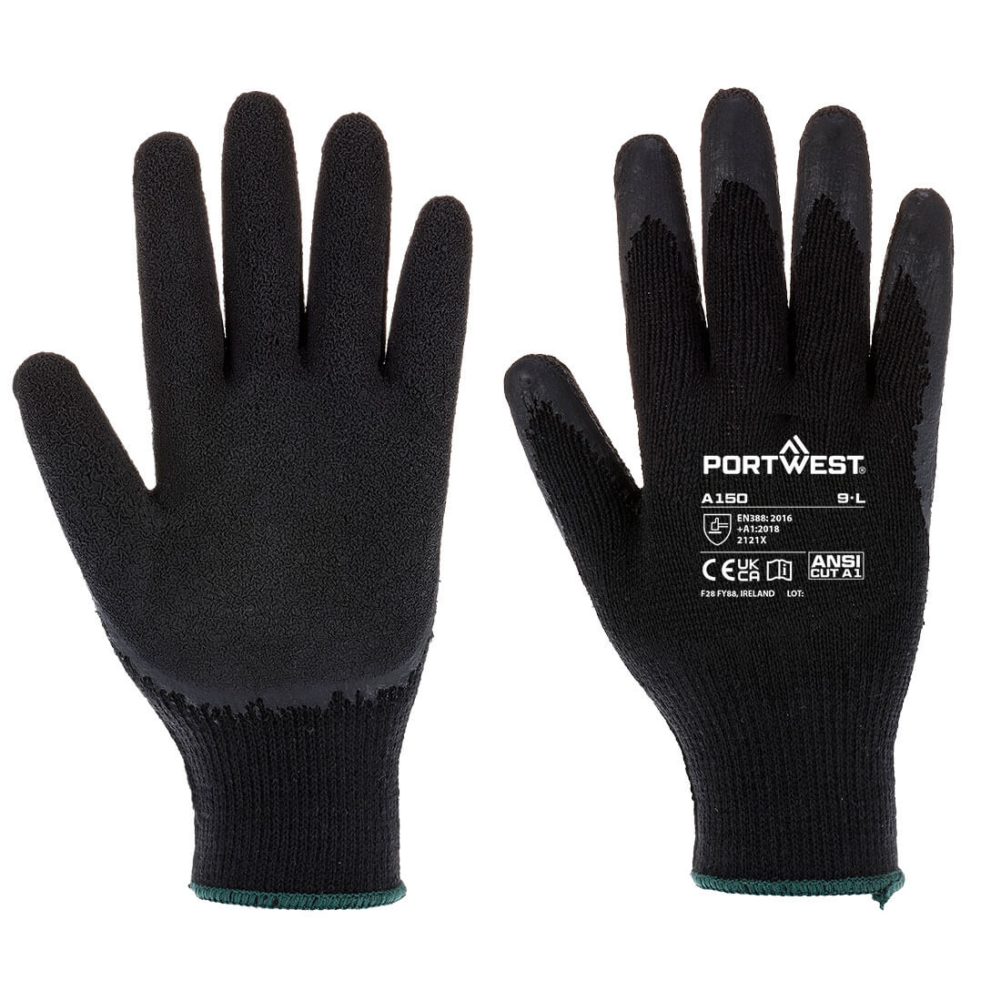 Portwest Grip 10 Latex Economy Glove - A150