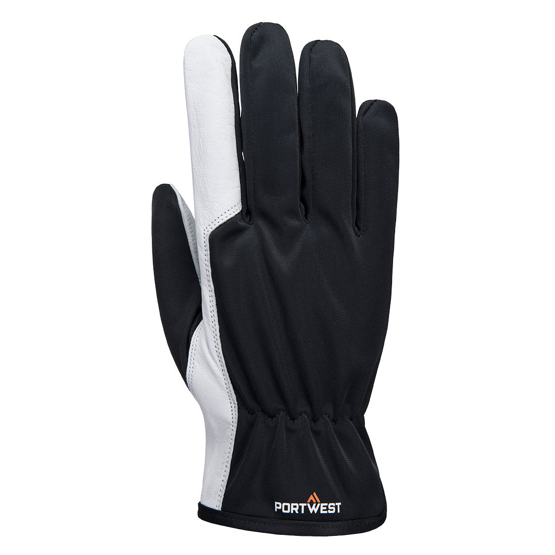 Portwest Mechanic 120 Leather Palm Glove - A281 - Grey / L