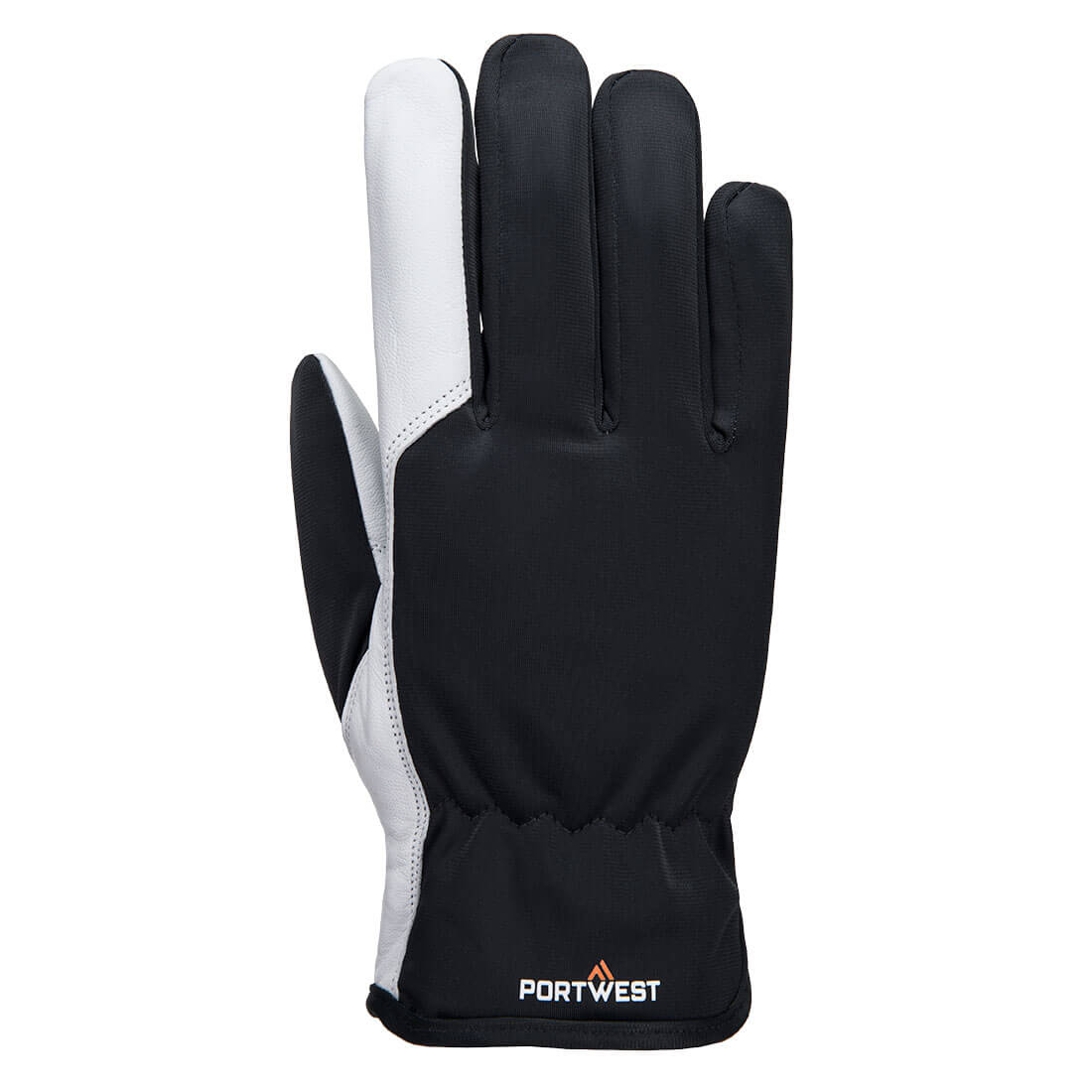 Portwest Mechanic 120 Leather Palm Lined Glove - A282 - Grey / L