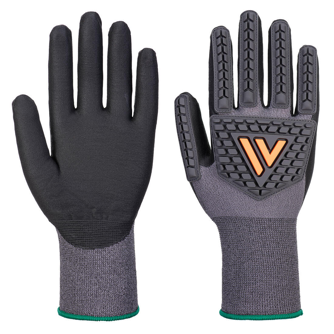 Portwest Impact 15 Nitrile Micro Foam Glove - Black - A715K8R