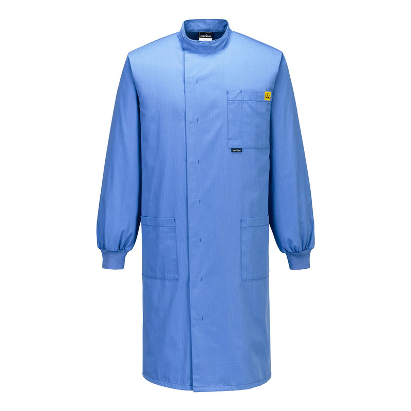 Portwest Anti-Static ESD Howie Coat - Hamilton Blue - AS15HBR