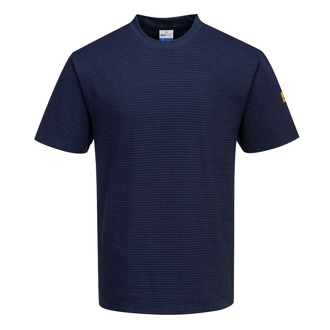 Portwest Anti-Static ESD T-Shirt S/S - Navy - AS20NAR