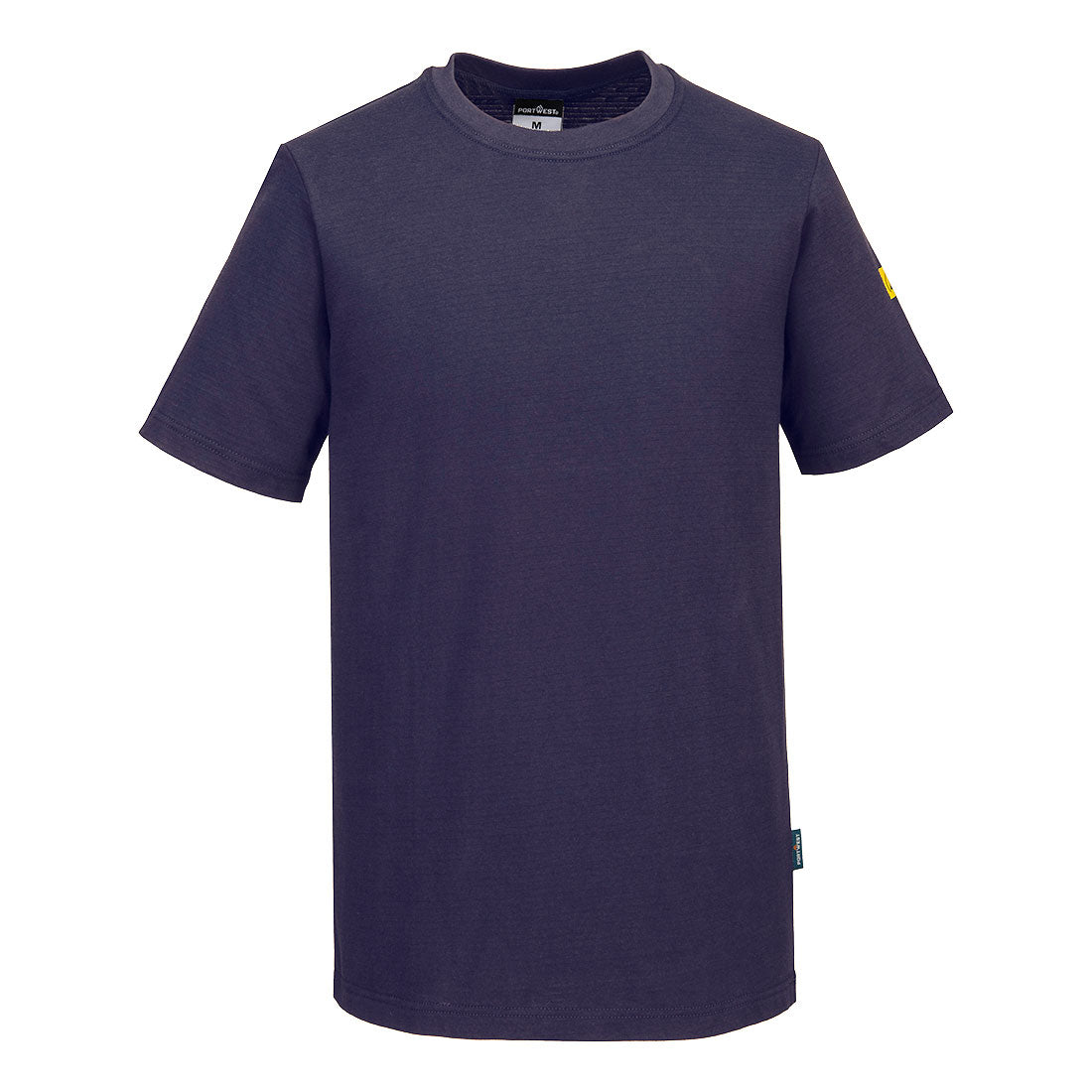 Portwest Anti-Static ESD T-Shirt S/S - Navy - AS20NVR