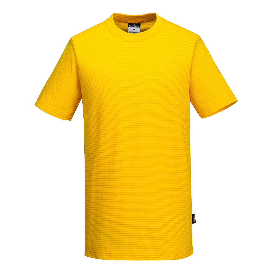 Portwest Anti-Static ESD T-Shirt S/S - Deep Yellow - AS20YE3