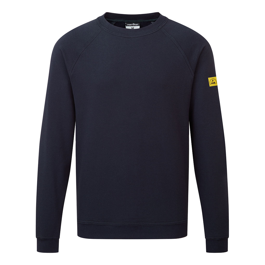 Portwest Anti-Static ESD Sweatshirt - Navy - AS24NVR